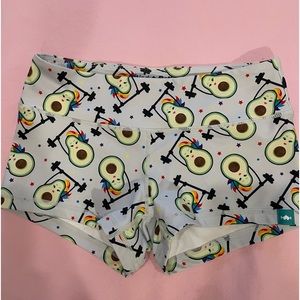 Wod Bottom Avocado Shorties